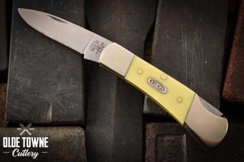 W.R. Case and Sons 81089 Lockback Yellow
