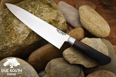 Due South Knives 8" Chef Blackwood #1042