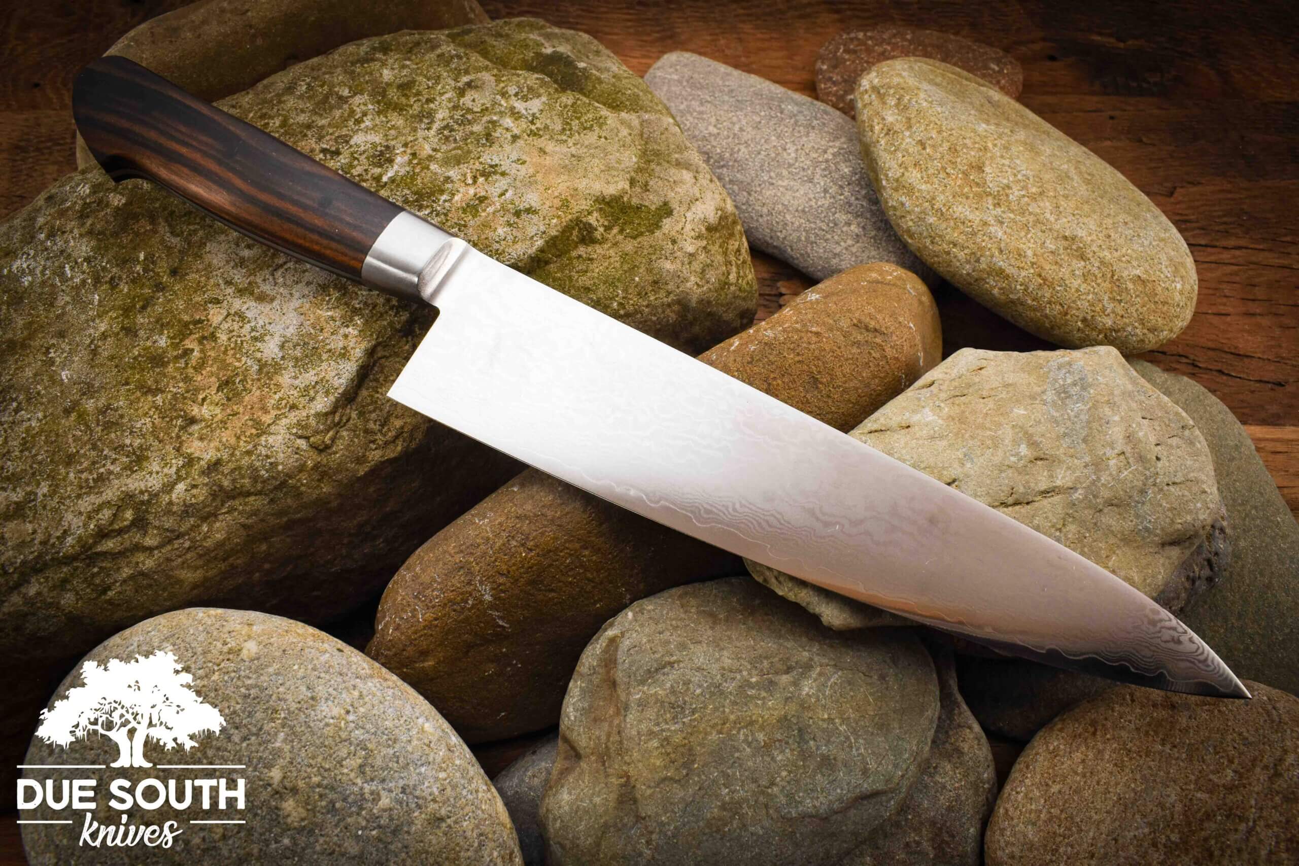 Due South Knives 8" Chef Blackwood #1042