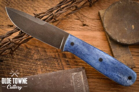 Due South Knives Colada Blue Bone #1065