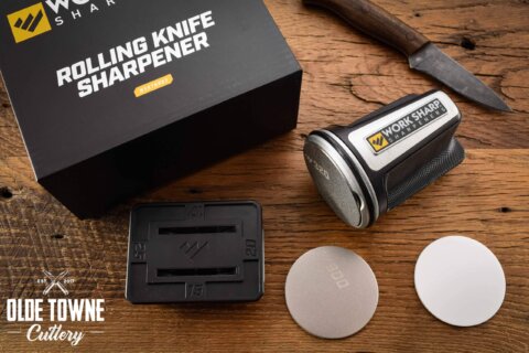 Work Sharp WSKTNRKS Rolling Knife Sharpener