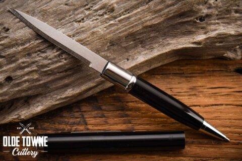 CobraTec BLKPK Pen w/Knife in Black CobraTec BLKPK Pen w/Knife in Black
