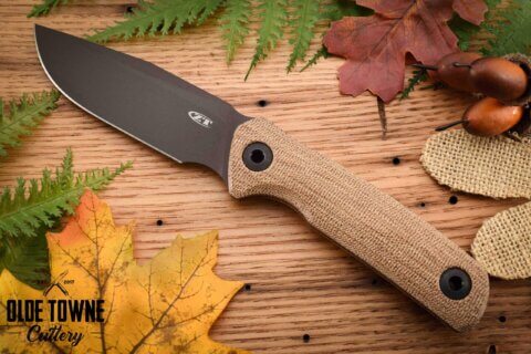 Zero Tolerance 0004 Fixed Blade Micarta