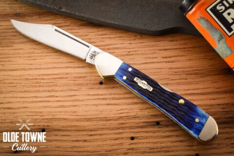 W.R. Case and Sons 02864 Mini Copperlock Blue