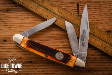 Queen QAWB47 Stockman Amber Bone