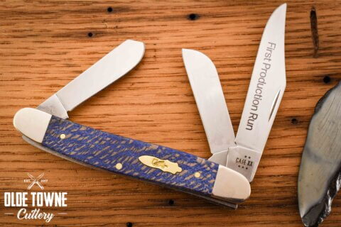 W.R. Case and Sons 93732 Stockman Blue Sycamore*