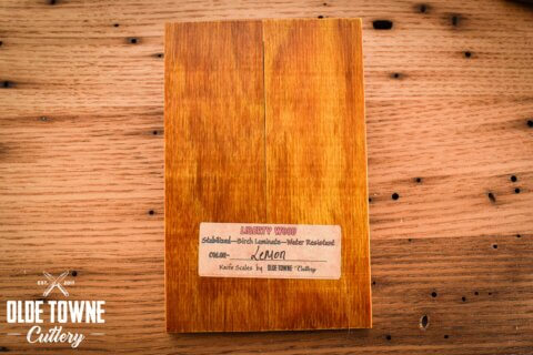 Handle Material Liberty Wood Lemon 1/4" x 2" x 6" Handle Material Liberty Wood Lemon 1/4" x 2" x 6"