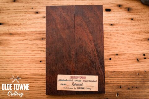 Handle Material Liberty Wood Rosewood 1/4" x 2" x 6" Handle Material Liberty Wood Rosewood 1/4" x 2" x 6"