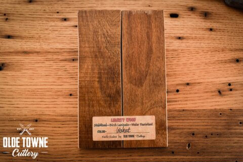 Handle Material Liberty Wood Walnut 1/4" x 2" x 6" Handle Material Liberty Wood Walnut 1/4" x 2" x 6"