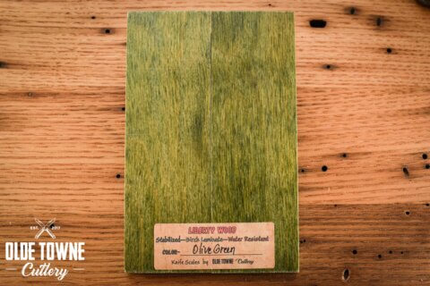 Handle Material Liberty Wood Olive 1/4" x 2" x 6" Handle Material Liberty Wood Olive 1/4" x 2" x 6"