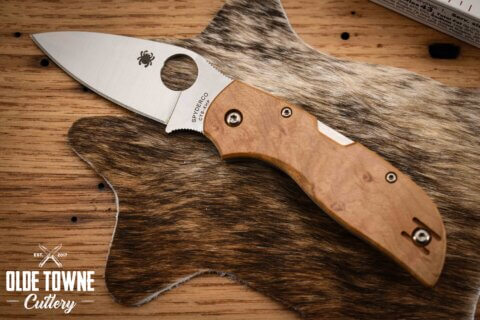 Spyderco C152WDP Chaparral Birdseye Maple Spyderco C152WDP Chaparral Birdseye Maple