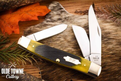 W.R. Case and Sons 39232 Stockman Olive Bone*