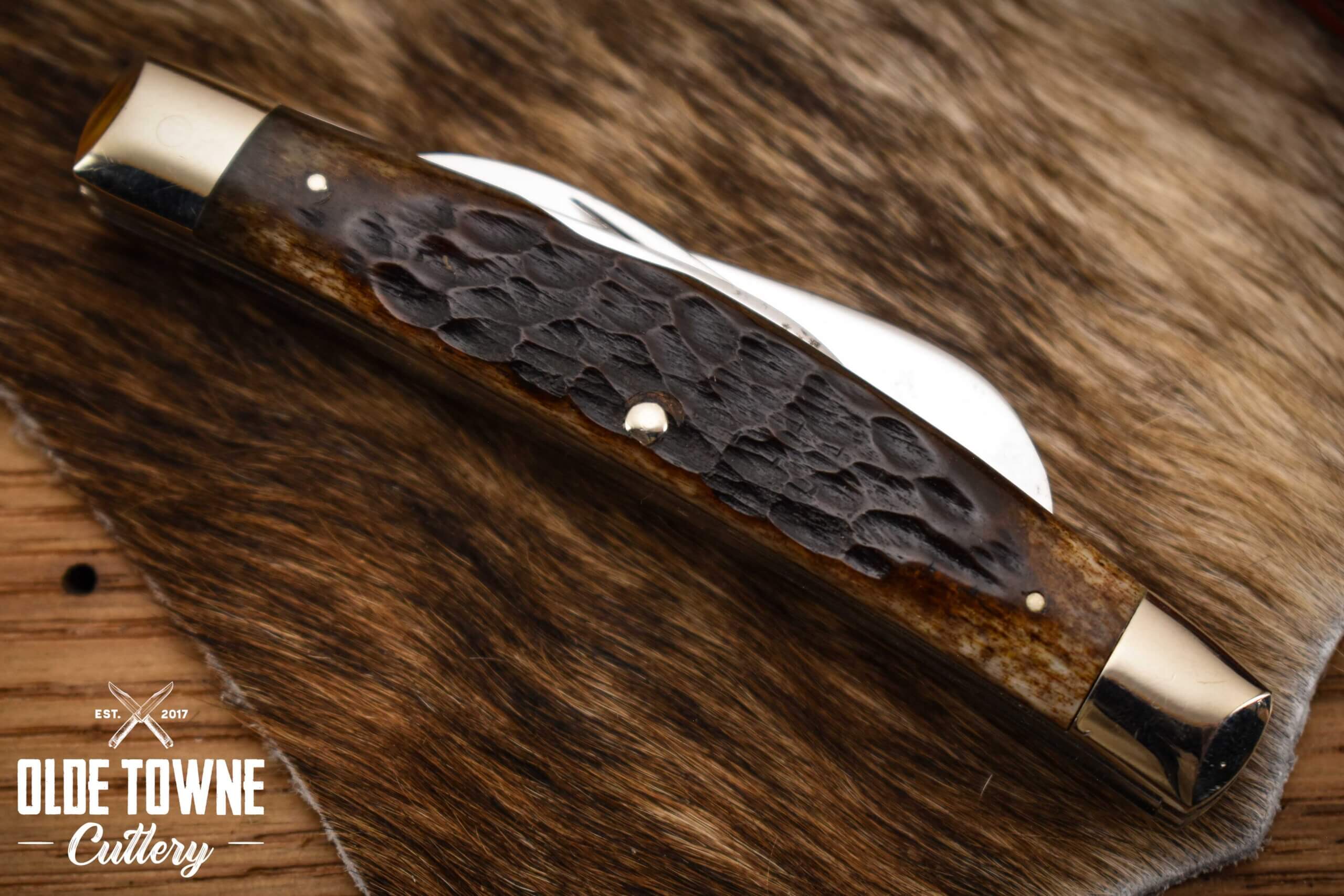 Vintage W.R. Case & Sons Congress Bone 28N