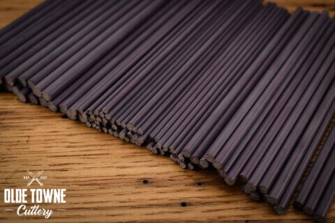 Knife Making Plum G10 Rod - 1/8"