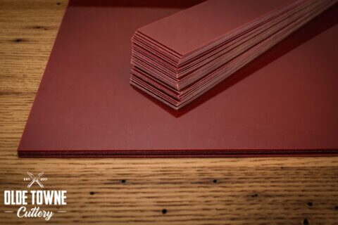 Wine Red G10 .030 x 2" x 12" Wine Red G10 .030 x 2" x 12"