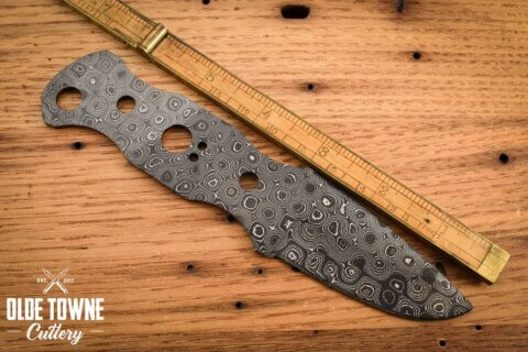 Alabama Damascus Caveman Blank DS48