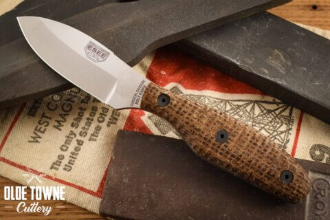 ESEE ESEBKM Belt Knife Burlap Magnacut ESEE ESEBKM Belt Knife Burlap Magnacut