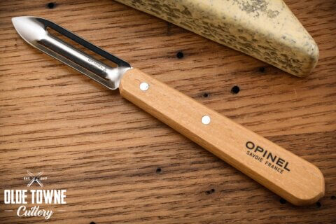 Opinel 001928 Essential Peeler Beechwood Opinel 001928 Essential Peeler Beechwood