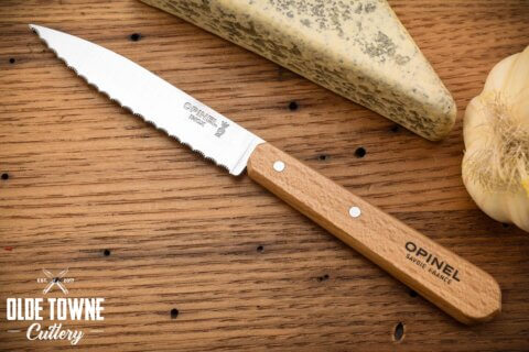 Opinel 001918 Essential Serrated Paring Knife Opinel 001918 Essential Serrated Paring Knife