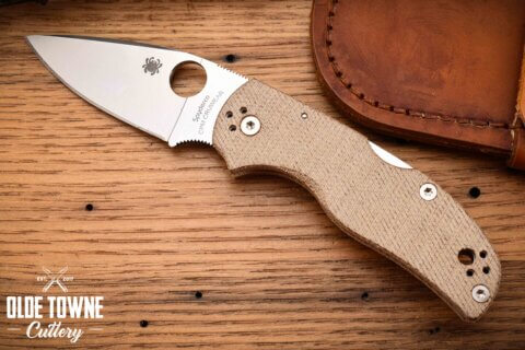 Spyderco C41MPCW5 Native 5 Brown Micarta Spyderco C41MPCW5 Native 5 Brown Micarta