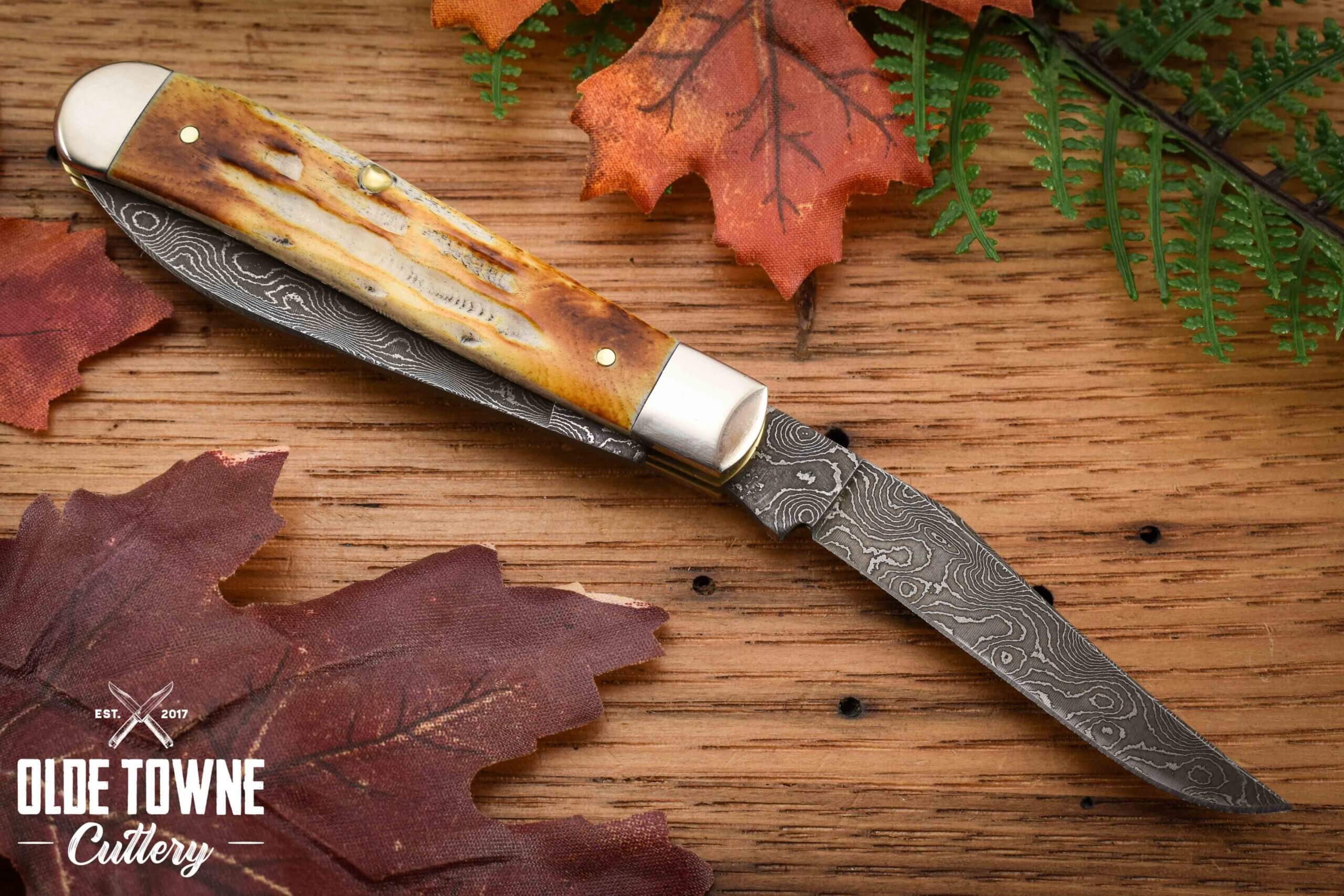 W.R. Case and Sons 27233 Mini Trapper Burnt Bone