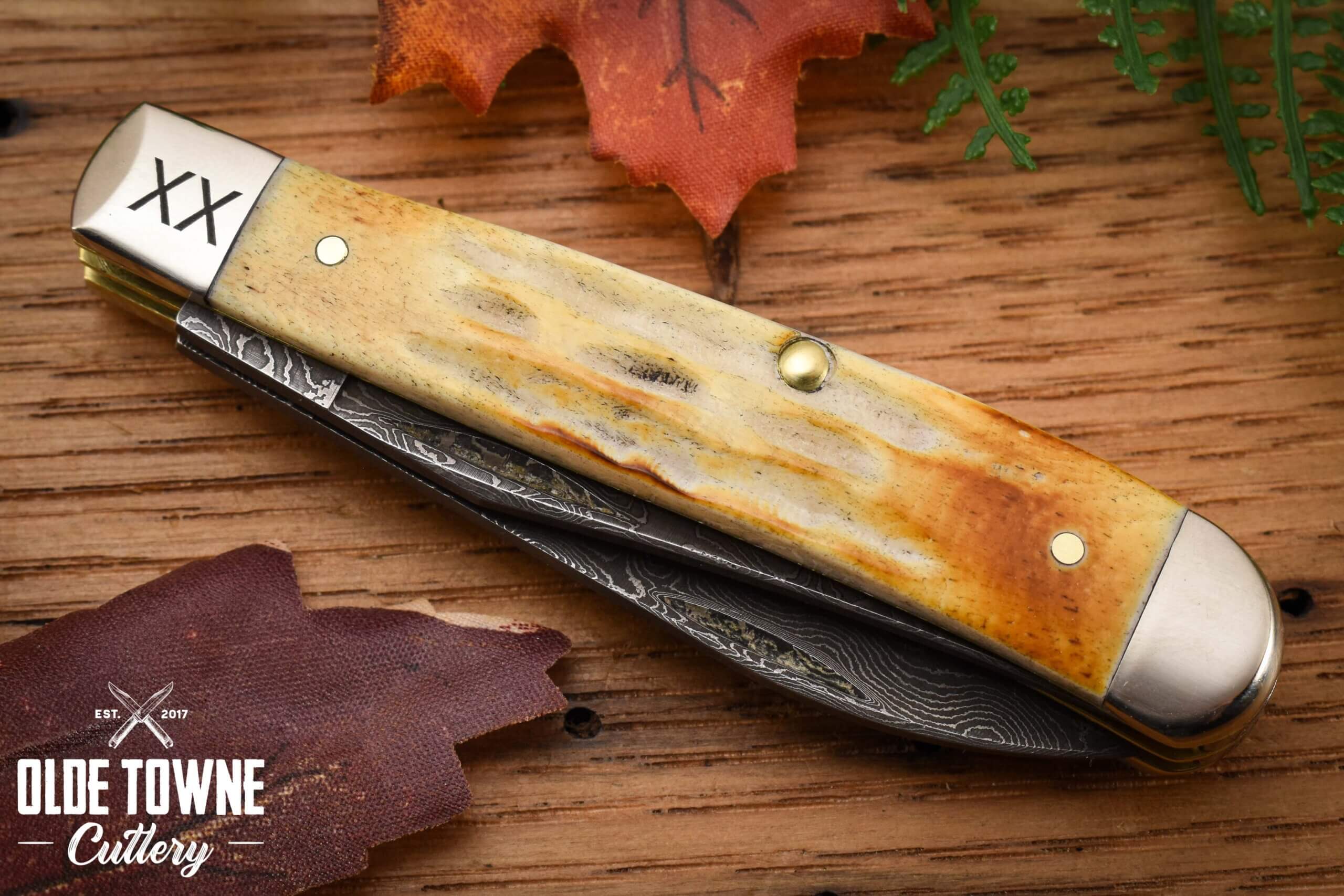 W.R. Case and Sons 27233 Mini Trapper Burnt Bone
