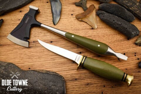 Marbles MR728 Hunter Combo Green Micarta