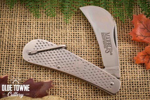 Marbles MR409 Stainless Hawkbill Knife