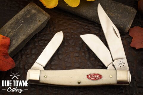 W.R. Case and Sons 84025 Stockman Natural Bone*