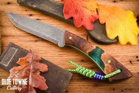 Due South Knives Drop Point Bushcrafter Hybrid #1719 Due South Knives Drop Point Bushcrafter Hybrid #1719