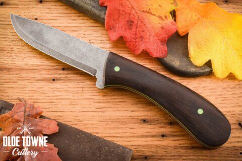 Due South Knives Clip Point Bushcrafter Wenge #1723 Due South Knives Clip Point Bushcrafter Wenge #1723