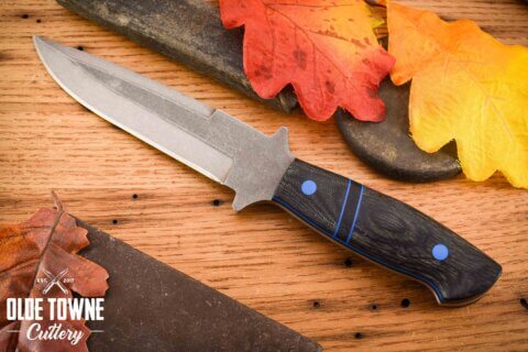 Due South Knives Clip Point Fighter Libertywood #1726 Due South Knives Clip Point Fighter Libertywood #1726