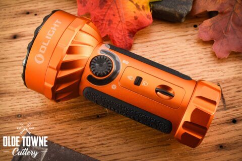 Olight Marauder Mini Flashlight Orange Olight Marauder Mini Flashlight Orange