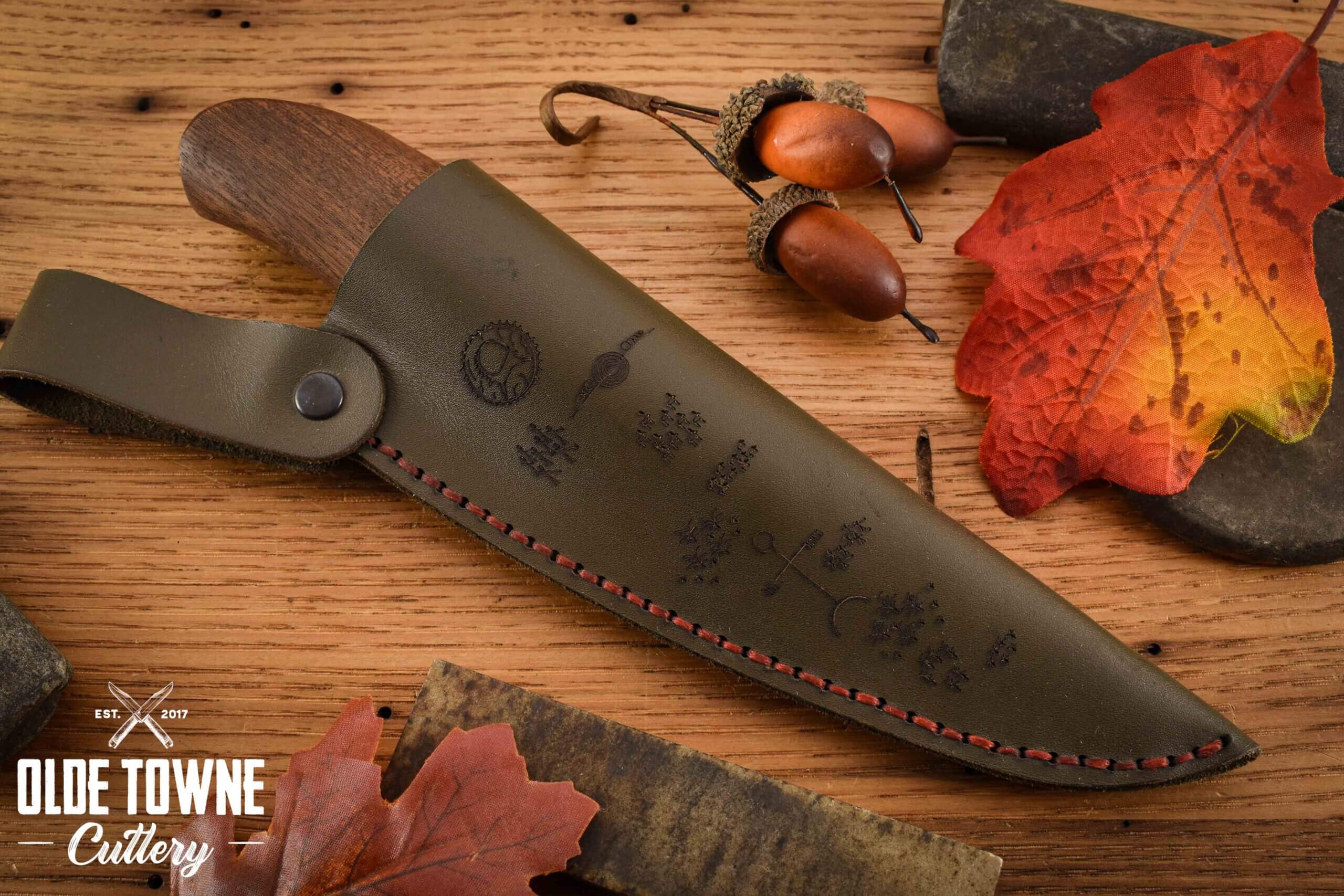 Toros Puukko Stabilized Walnut TKT23 Toros Puukko Stabilized Walnut TKT23