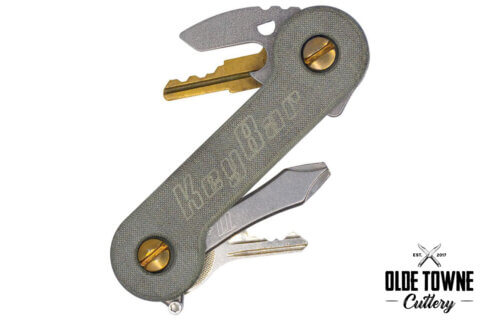 KeyBar KBR254 Green Linen Micarta