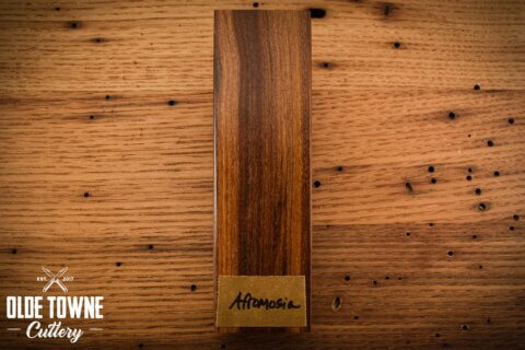 Handle Material Afromosia 1 1/4 x 2 x 6 Block Handle Material Afromosia 1 1/4 x 2 x 6 Block