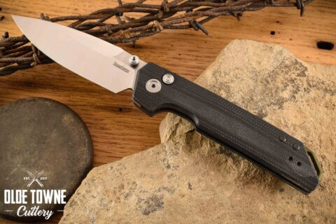 Kershaw 3038 Iridium Button Lock Black G10 Kershaw 3038 Iridium Button Lock Black G10