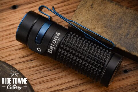 Olight Baton 4 Rechargeable Flashlight Black Olight Baton 4 Rechargeable Flashlight Black