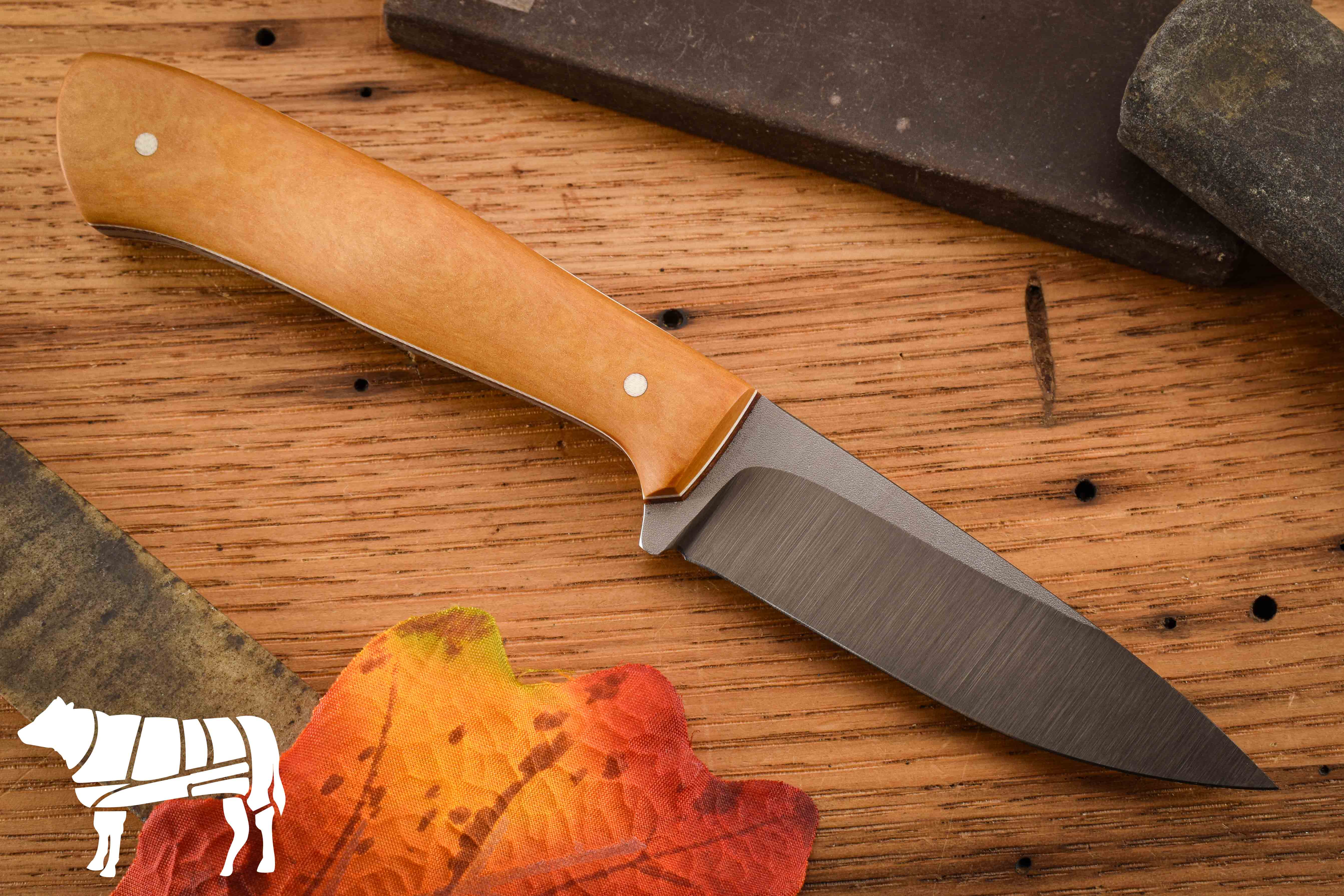 Rowland Cutlery Badger Antique Micarta #476