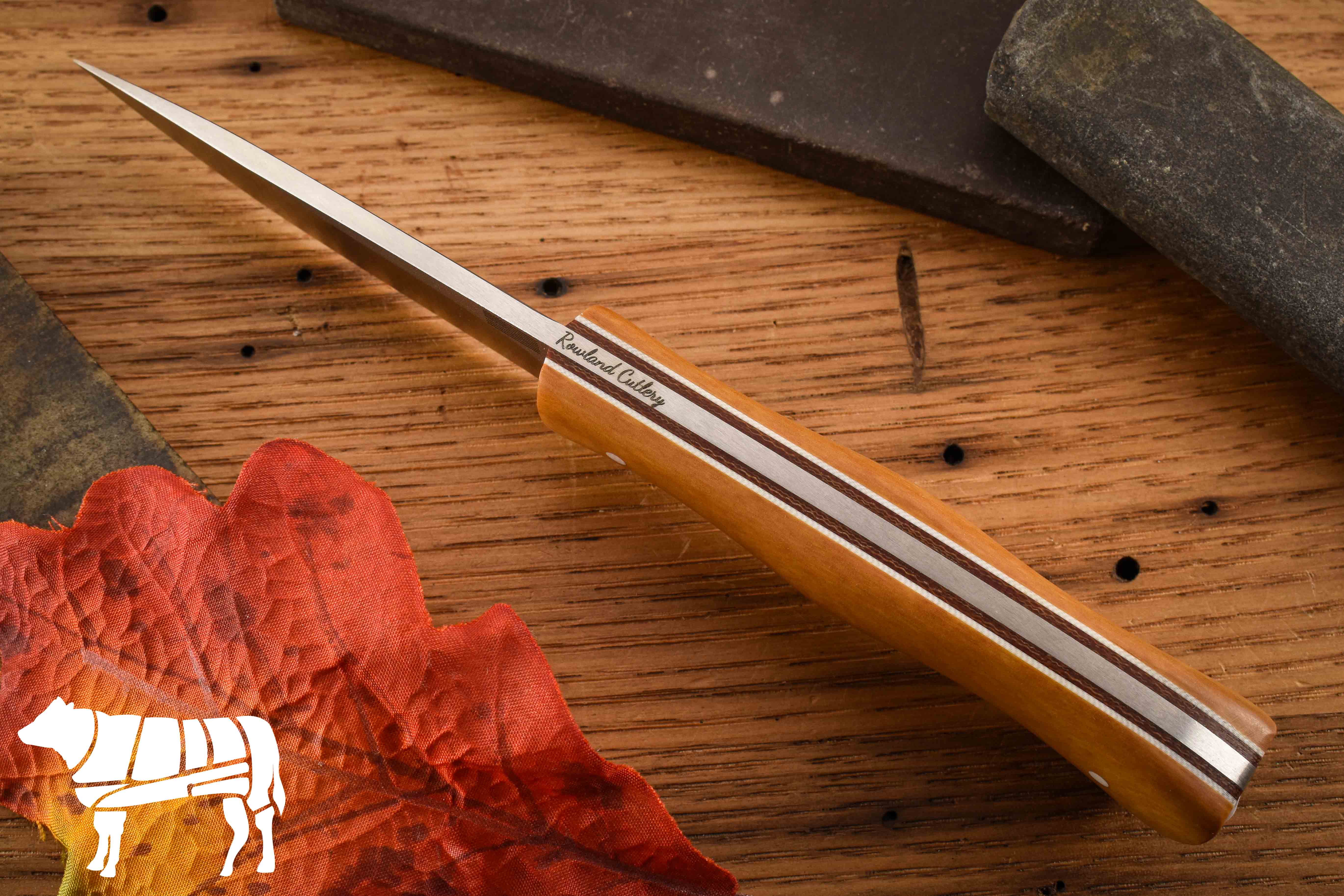 Rowland Cutlery Badger Antique Micarta #476