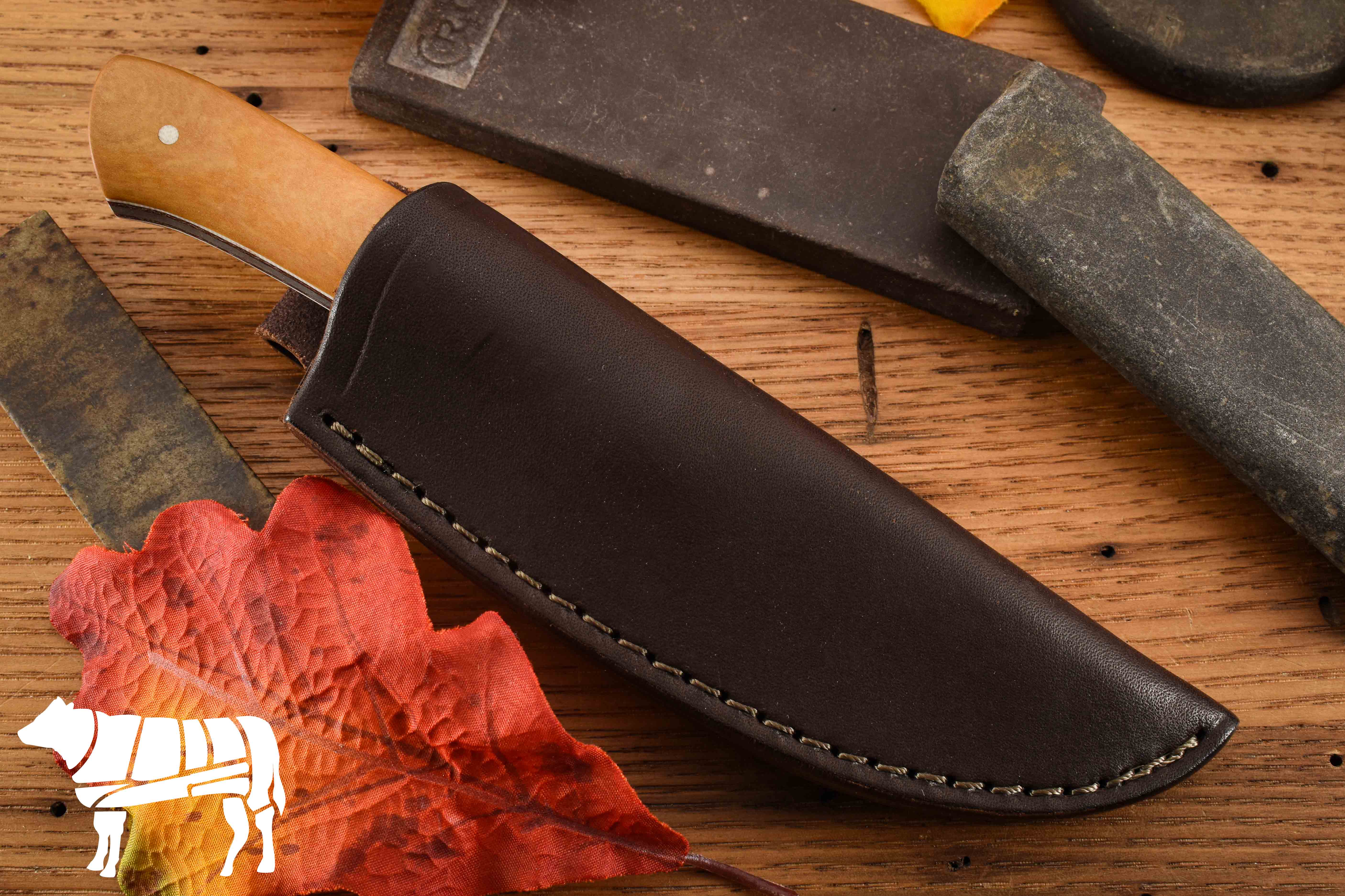 Rowland Cutlery Badger Antique Micarta #476