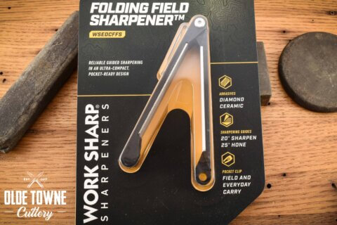 Work Sharp WSEDCFFS Folding Field Sharpener