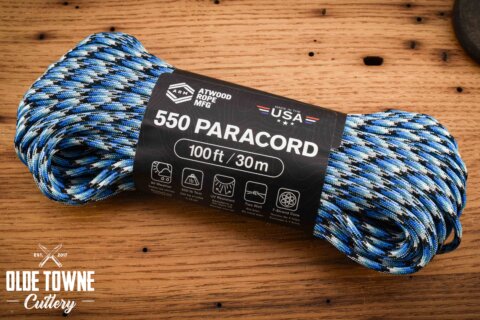Paracord 550-LB Blue Snake RG008H Paracord 550-LB Blue Snake RG008H