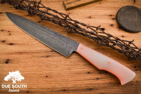Due South Knives 8" Chef Jade G10 #1751