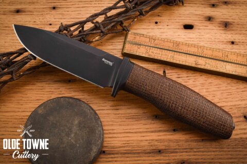 Lion Steel LSTAHBBLN ACHA Fixed Blade Natural Burlap Lion Steel LSTAHBBLN ACHA Fixed Blade Natural Burlap