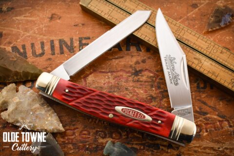 Robeson Cutlery ROB622751 Texas Moose Red Bone Robeson Cutlery ROB622751 Texas Moose Red Bone