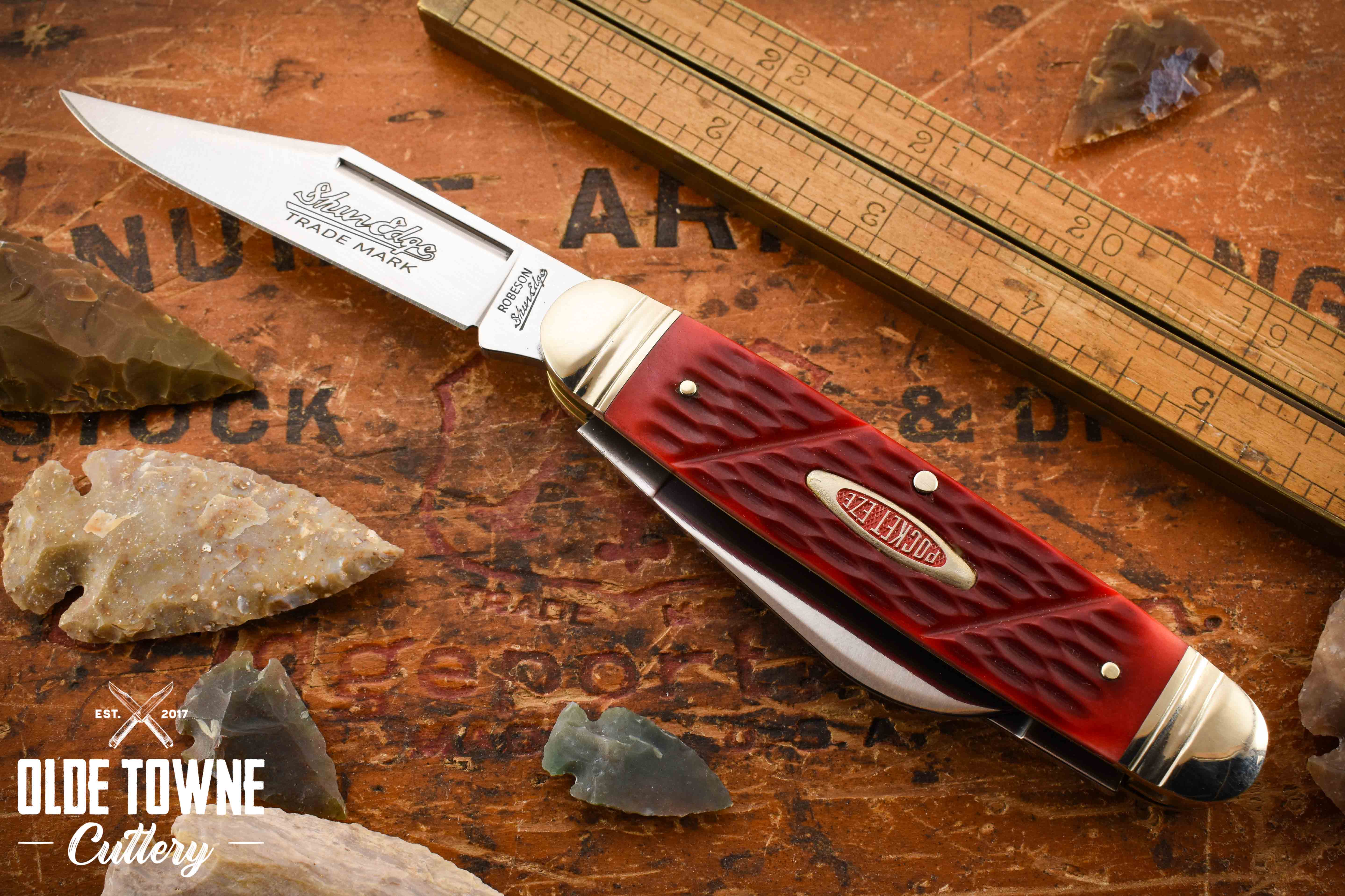 Robeson Cutlery ROB633865 Cattleman Red Bone Robeson Cutlery ROB633865 Cattleman Red Bone
