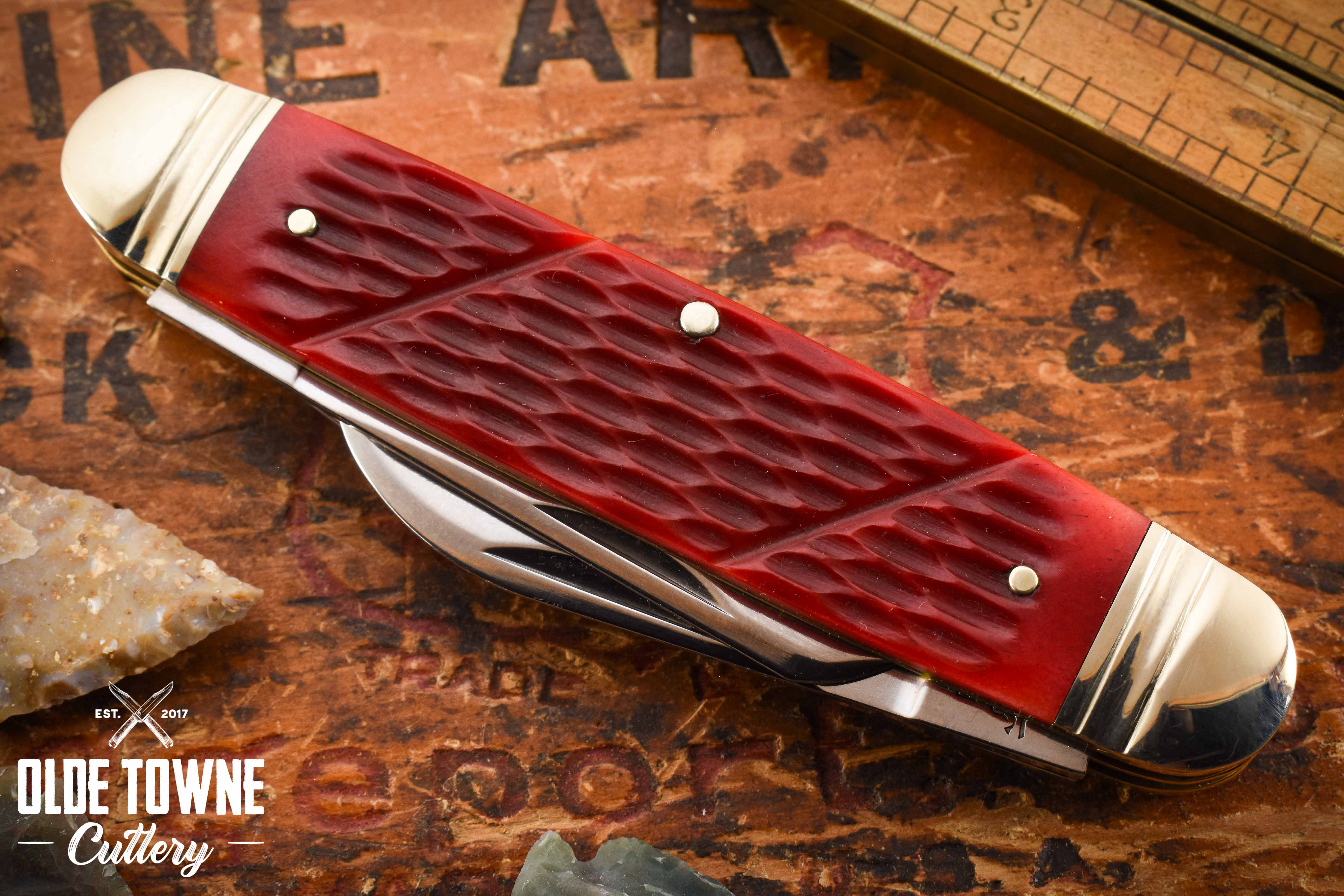 Robeson Cutlery ROB633865 Cattleman Red Bone Robeson Cutlery ROB633865 Cattleman Red Bone