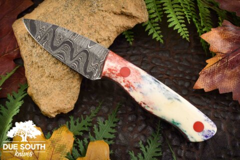Due South Handmade North Fork Tie Dye Bone #1777 Due South Handmade North Fork Tie Dye Bone #1777