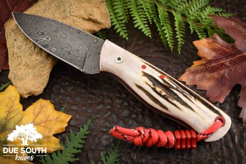Due South Handmade Edisto EDC Stag #1789 Due South Handmade Edisto EDC Stag #1789